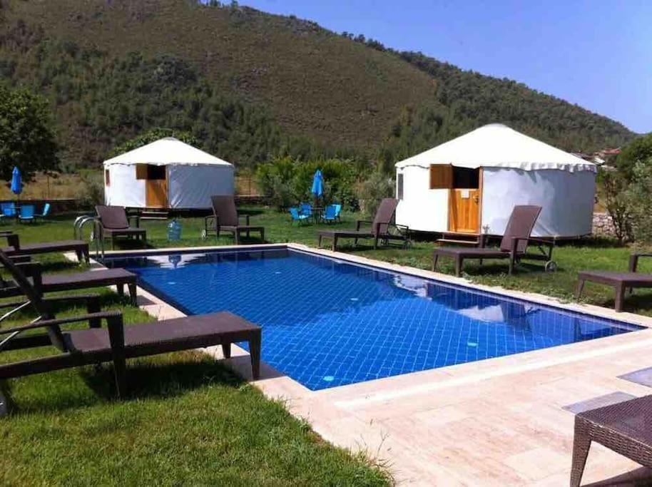 Hôtel Yol Glamping à Kayakoy Extérieur photo